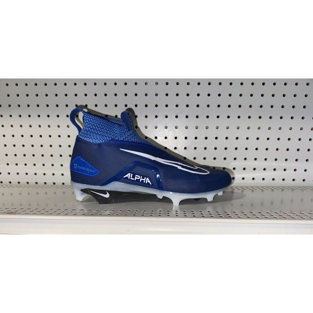 Nike Alpha Menace Elite 3 Mens Football Cleats Size 11 Royal Blue CT6648-414